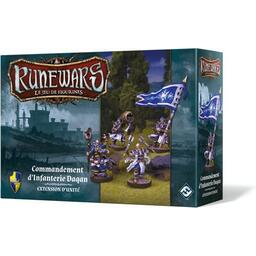 Runewars: Le Jeu de Figurines - Commandement d’Infanterie Daqan Cover 3d