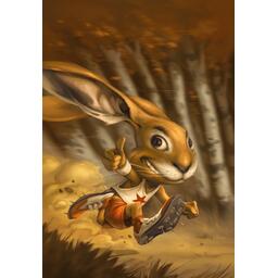 Le Lièvre et la Tortue Artwork