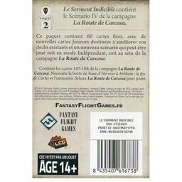 Horreur à Arkham: Le Jeu de Cartes - Le Serment Indicible Back
