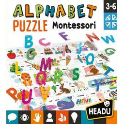 Alphabet Puzzle: Montessori Cover