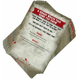 Blood Bowl: Le Jeu de Football Fantastique - Pack de Cartes d'Équipe - Équipe de Nains Cartes