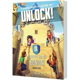 Unlock ! Les Escape Geeks - Échappe-toi du Donjon ! Cover 3d