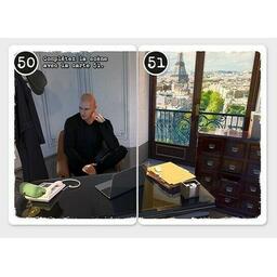 Crime Zoom: Oiseau de Malheur Cartes