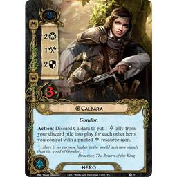 Le Seigneur des Anneaux: Le Jeu de Cartes - Le Sang du Gondor Carte