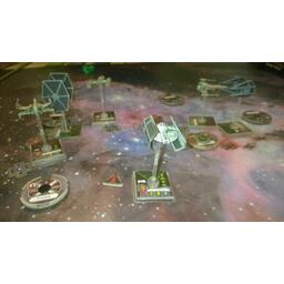Star Wars: X-Wing - Le Jeu de Figurines - TIE Advanced Eclate