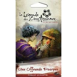 La Légende des Cinq Anneaux: Le Jeu de Cartes - Une Offrande Pourpre Cover