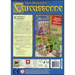 Carcassonne: Auberges et Cathédrales 2010 Back