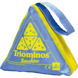 Triominos: Sunshine (Bleu) Cover Transparent