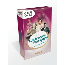 ChroniCards: La Littérature Française Cover 3d
