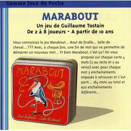 Marabout 2004 Règle