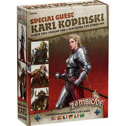 Zombicide: Black Plague - Special Guest - Karl Kopinski Cover 3d