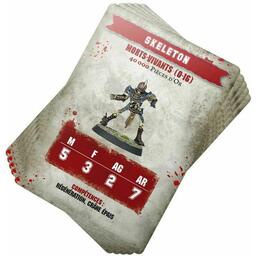 Blood Bowl: Le Jeu de Football Fantastique - Pack de Cartes d'Équipe - Morts Vivants Cartes