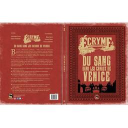 Écryme: Du Sang Dans Les Canaux de Venice Couverture