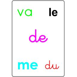 Tam Tam: Safari - Les Mots-Outils du CP Carte