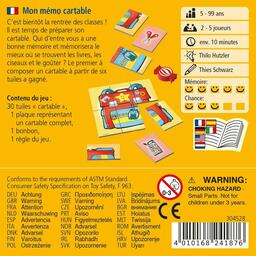 Mon Mémo Cartable Back