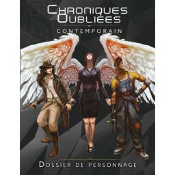 Chroniques Oubliées: Contemporain - Dossier de Personnage Cover