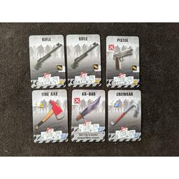 Zombicide: 2nd Édition - Fort Hendrix Cartes