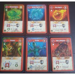 Vikings Gone Wild: Masters of Elements Cartes