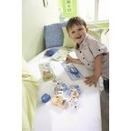 Fädelspiel: Polizei Enfant