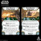 Star Wars: Légion - Droïde Araignée Nain DSD1 Cartes