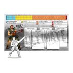 Zombicide: Ultimate Survivors #2 Fiche Chaz