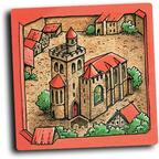 Carcassonne: Maire & Monastères Tuile