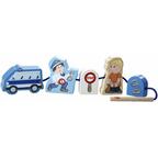 Fädelspiel: Polizei Eclate