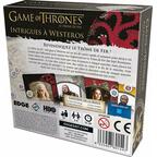 Le Trône de Fer: Intrigues à Westeros Back 3d