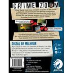 Crime Zoom: Oiseau de Malheur Back