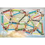 Les Aventuriers du Rail Europe : Mon Premier Voyage Map