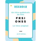 Décodix: Apéro Carte