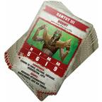 Blood Bowl: Le Jeu de Football Fantastique - Pack de Cartes d'Équipe - Morts Vivants Cartes