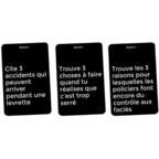 Juduku: La Fesse Cachée Cartes