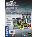 Adventure Games: Monochrome Inc. Back