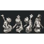 Okko Chronicles: Cycle de l'Eau - Le Monastère du Prunier d'Argent Figurines