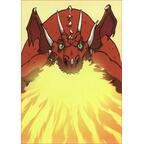 Red Hot Silly Dragon Artwork