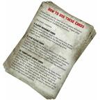 Blood Bowl: Le Jeu de Football Fantastique - Pack de Cartes d'Équipe - Équipe de Nains Cartes