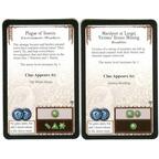 Horreur à Arkham: La Malédiction du Pharaon Noir Cartes