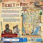 Les Aventuriers du Rail: Map Collection 3 - The Heart of Africa Back