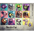 Monster Café Cartes