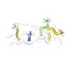 Les Chevaliers Arc-en-Ciel Eclate