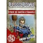 Blood Bowl: Le Jeu de Football Fantastique - Pack de Cartes d'Équipe - Union Elfique Cover