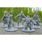 Zombicide: Black Plague - NPC-1 - Notorious Plagued Characters Figurines