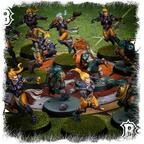 Blood Bowl: The Game of Fantasy Football - Elven Union Pitch Figurines