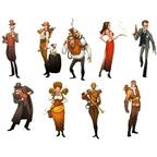 Mission: Planète Rouge Personnages