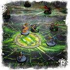 Blood Bowl: The Game of Fantasy Football - Skaven and Dwarf Pitch Eclate