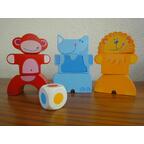 Mes Premiers Jeux: Construire & Superposer Zoolino Eclate