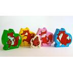 Sauve qui... Poule ! Figurines