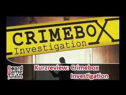 Crimebox: Investigation Youtube Review