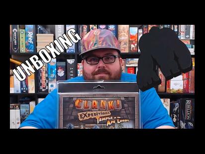 Clank! Expeditions: Temple of the Ape Lords Unboxing